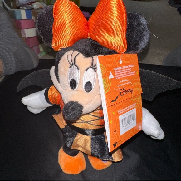 Gemmy Animated MINNIE MOUSE Vampire Bat Dracula Halloween Disney Waddler 10.5 in - Picture 4 of 5